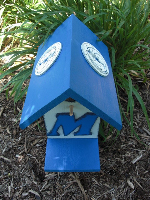 Birdhouse -  Dallas Mavericks by ABCbirdhouses