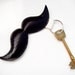 Moustache Keyrings