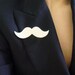 Fancy Moustache Pins