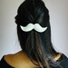 Mustache Hair Clips
