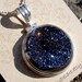SALE...Midnight Blue Druzy Necklace...OOAK