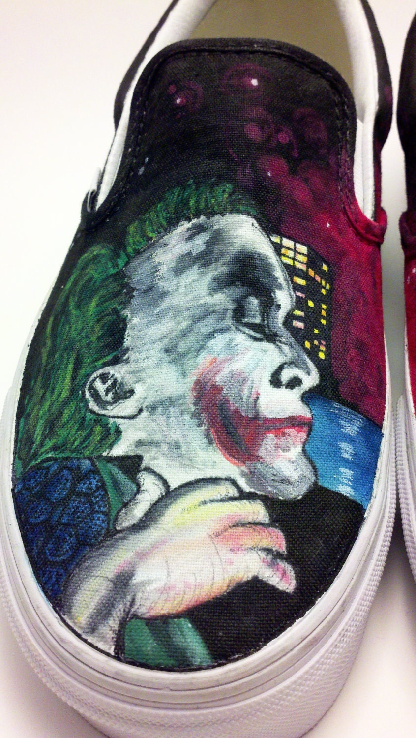 Custom Vans- The Dark Knight
