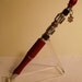 CUTE DAISEY CHARM on a Red Beaded Ball Point Pen -- Handcrafted Custom Order
