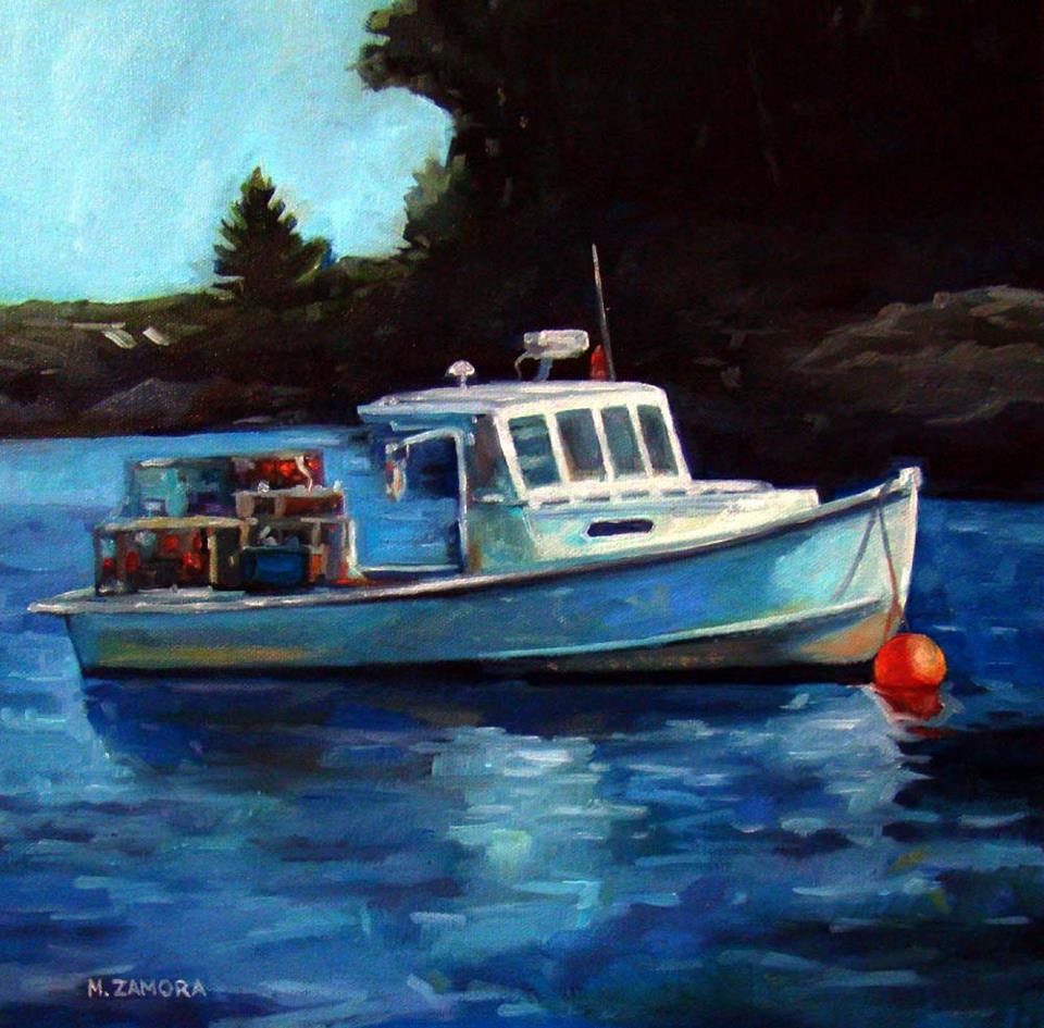 Craig & Avery Lobster Boat New Harbor Maine by guestgallery