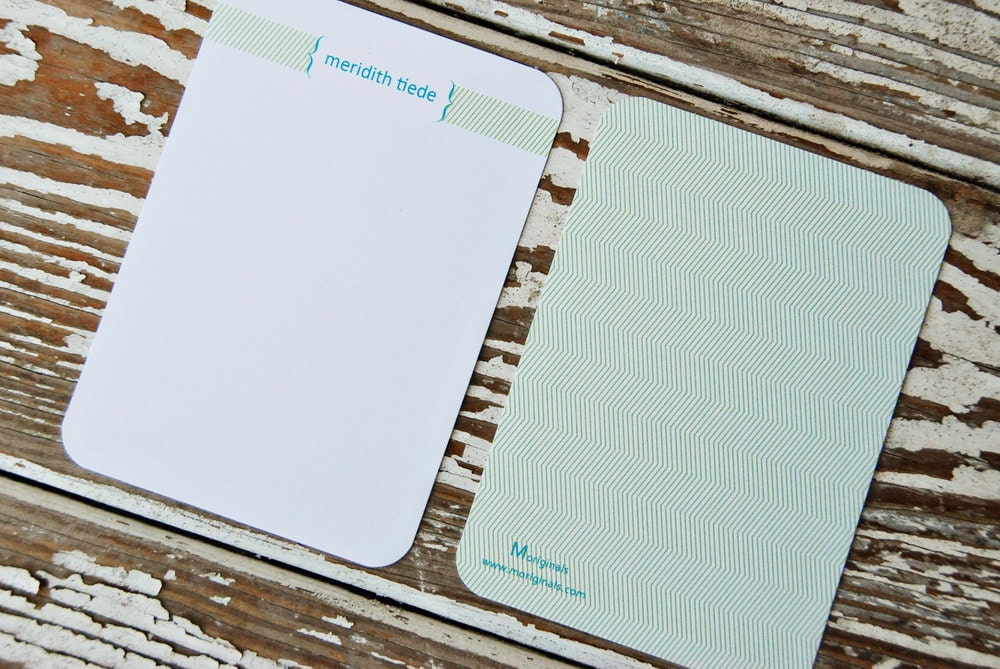 Personalized Notecards - Set of 8 - Abigail Notes