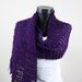 Purple,Shawl,Perfect for winter,