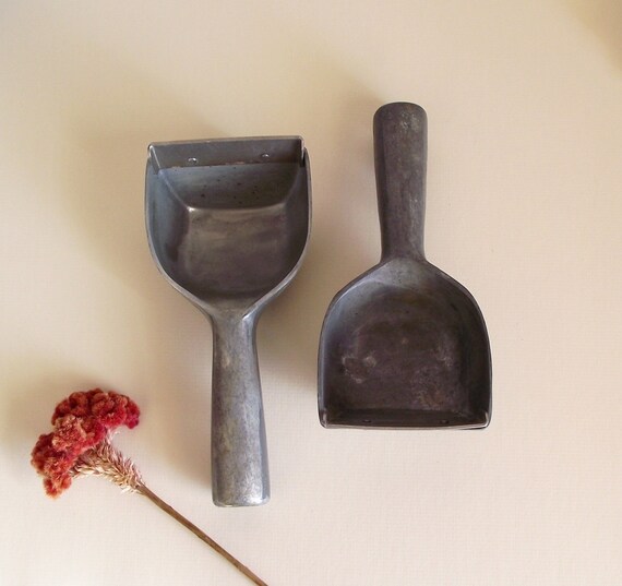 SALE 2 Vintage Industrial Heavy Ice Scraper by PansyRoadVintage