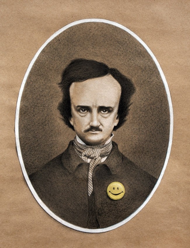 Edgar Allan Poe 8x10 print