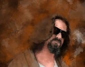 Big Lebowski "The Dude" print 12x18
