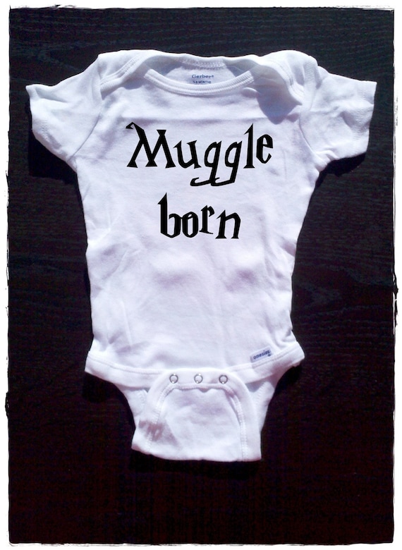 Muggle  Born onesie