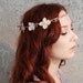 Bridal circlet, lavender flower crown, wedding tiara, hair accessories - The fae queen