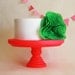 Small Hot Pink Cake Stand