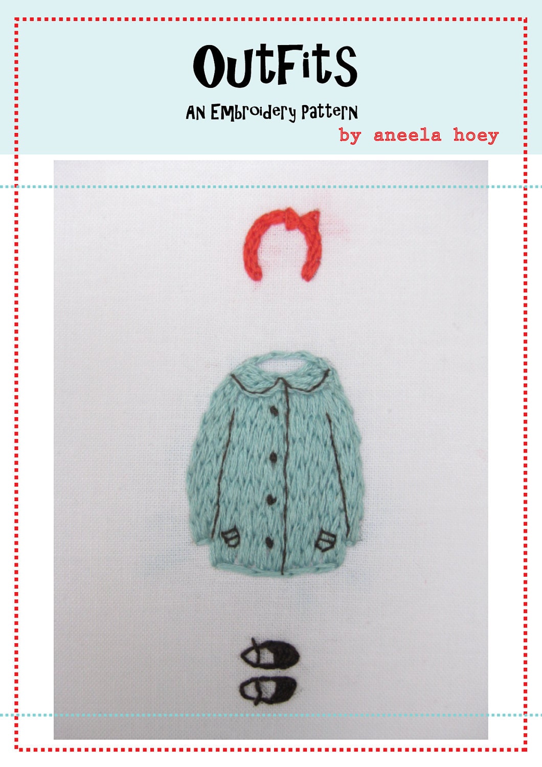 Outfits embroidery PDF pattern