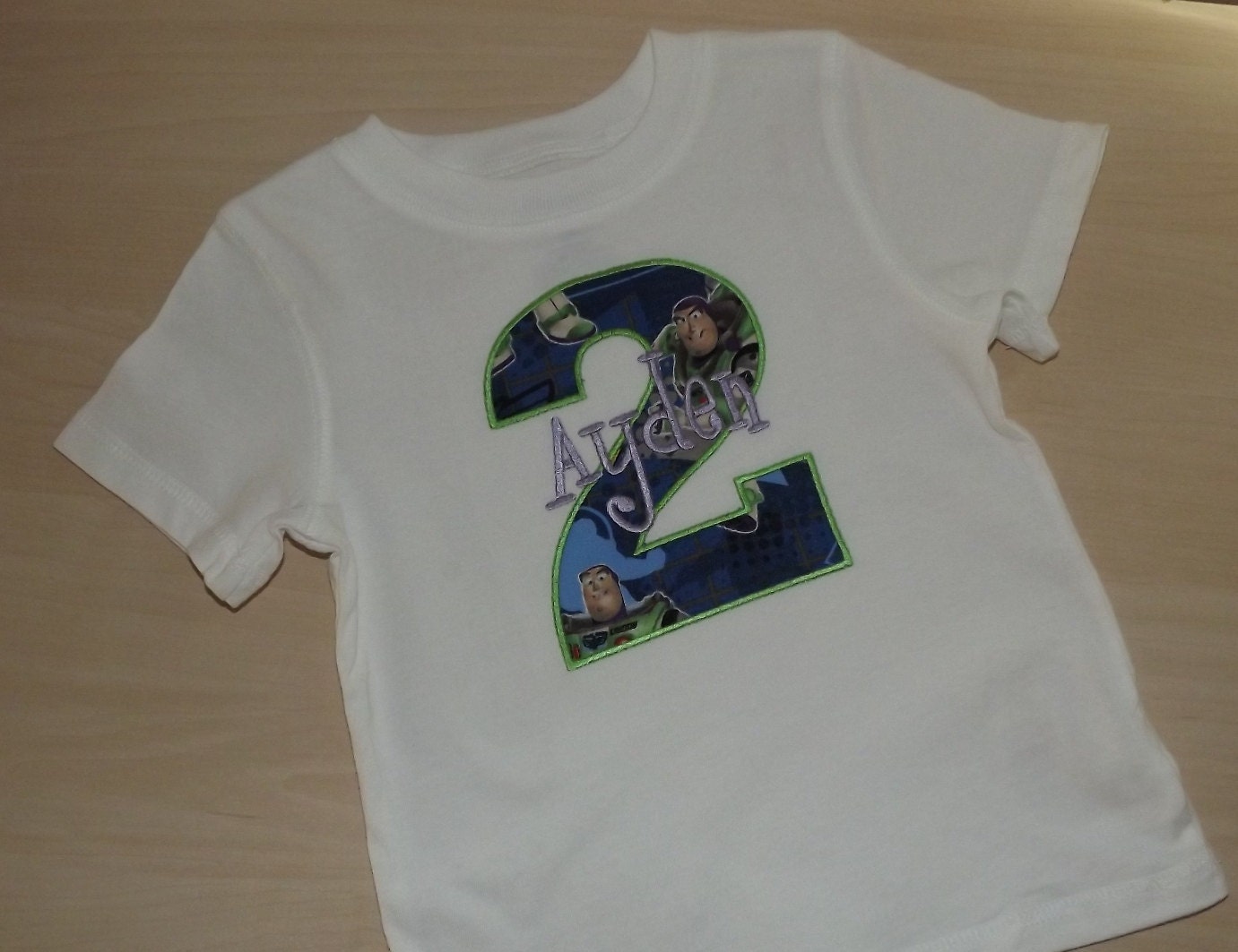 buzz lightyear birthday shirt