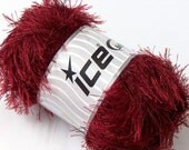 LG 100g Burgundy Long Eyelash Yarn 164Y 12964