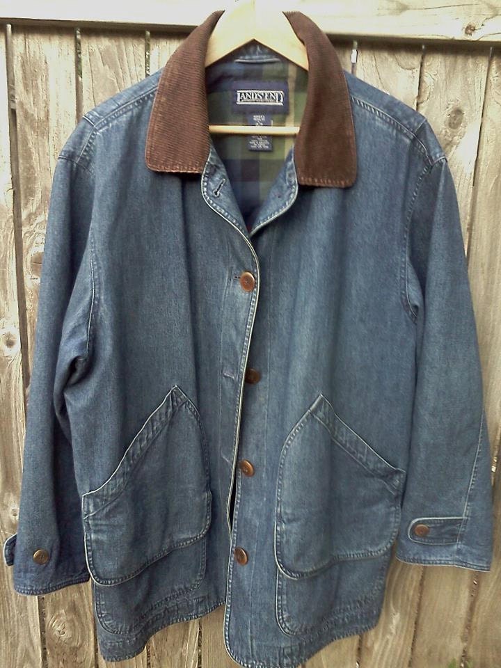 Vintage Land's End Women's Denim Jacket by MellySueVintage on Etsy