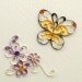 Quilling Flowers - PDF Pattern / Tutorial