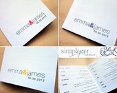 Wedding Day Pocket Schedules