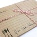 Reserved for belindaphillips - Kraft Paper Recipe Cards - Farmhouse Fork Set of 100