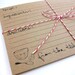 Kraft Paper Recipe Cards - Rustic Farmhouse Bowl Set of 6 - As Seen on Food Network Blog