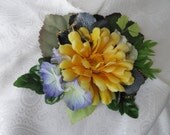 Hand made bridal, wrist corsage, hat or hair pin, gift bow, weddings