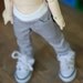 Neat skinny Pants- Silver Gray