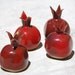 pomegranate - bud vase/table decor