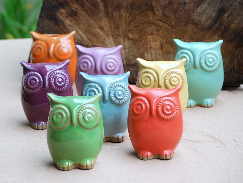 Owl decor - choose your color