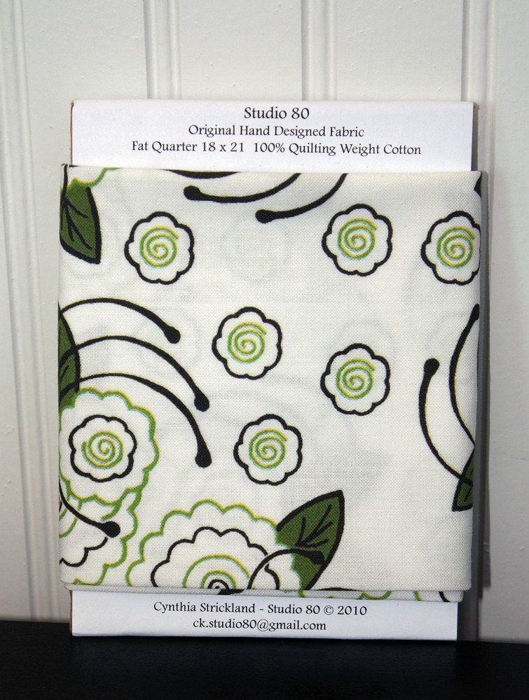 Original Fabric Design - Whimsical Floral Fabric
