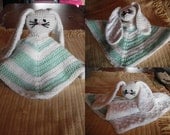 Crochet Snuggle Buddy "Mintie"