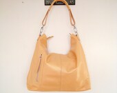 Leather purse Max Pearl pink large--- Handbag Messenger Diaper bag Shoulder bag Tote Hip bag Women