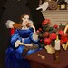 Beauty and the Beast - Giclee Print of Paper Illustration 5inx7in