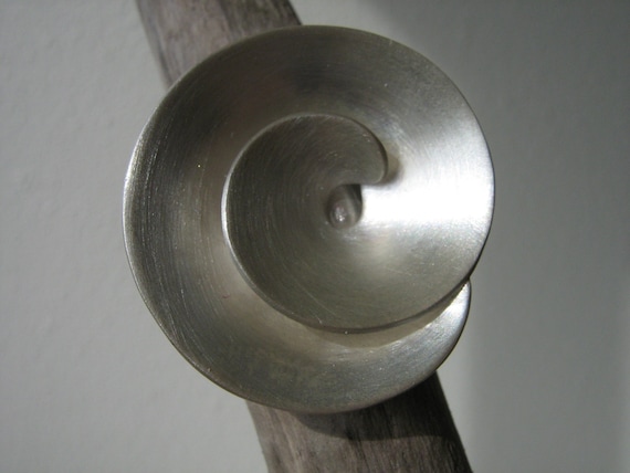 Vortex - Sterling silver ring - Ready to ship