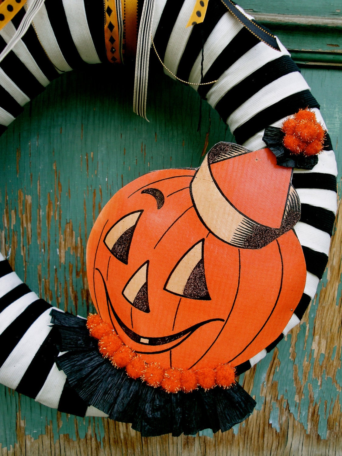 Halloween Wreath, All Hallows Eve Wreath