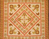 Springtime in Paris Medallion Queen-sized Quilt Pattern