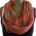 Reserved for Cocoi..Bahama Sunset... Nomad Cowl.....Infinity Scarf..Relaxed version
