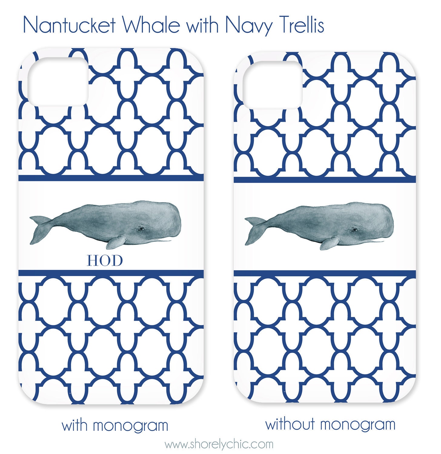 Nantucket Whale iPhone Cover