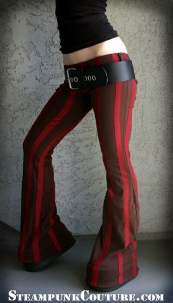 steampunk striped pants