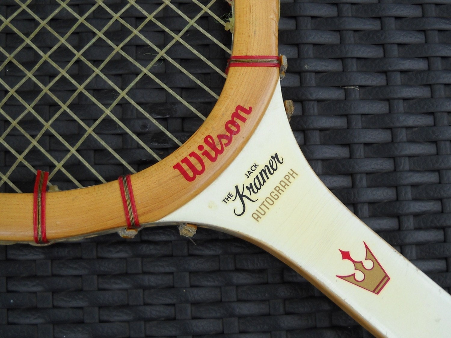 Vintage - The Jack Kramer Autograph- Wilson Tennis Racket