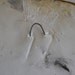 vintage -gorgeous large flower plaster wall hanging
