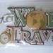 WORLD TRAVELER Jolee's Boutique Scrapbooking stickers Supplies - Vintage, globe, camera, compass and postcards