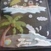 PALM TREES and SAND Jolee's Boutique Scrapbooking Wholesale Stickers- Ocean, Waves, Beach