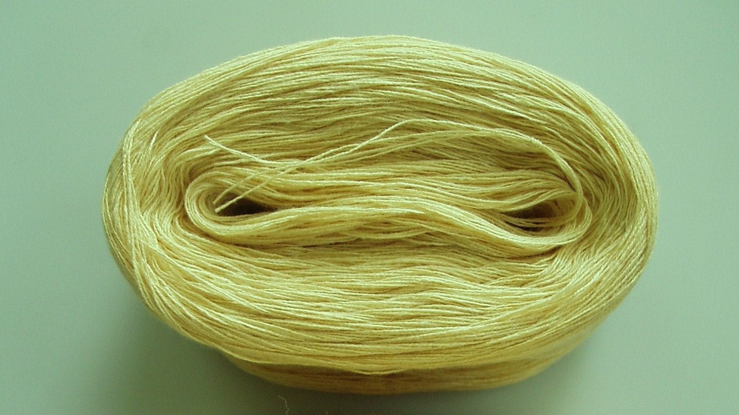 SWEET CREAM Single Color Cotton yarn 240 yds/50 gr Fingering Weight