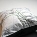 Embroidered London Map Cushion - Marble Arch