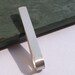 Brushed Sterling Tie Bar