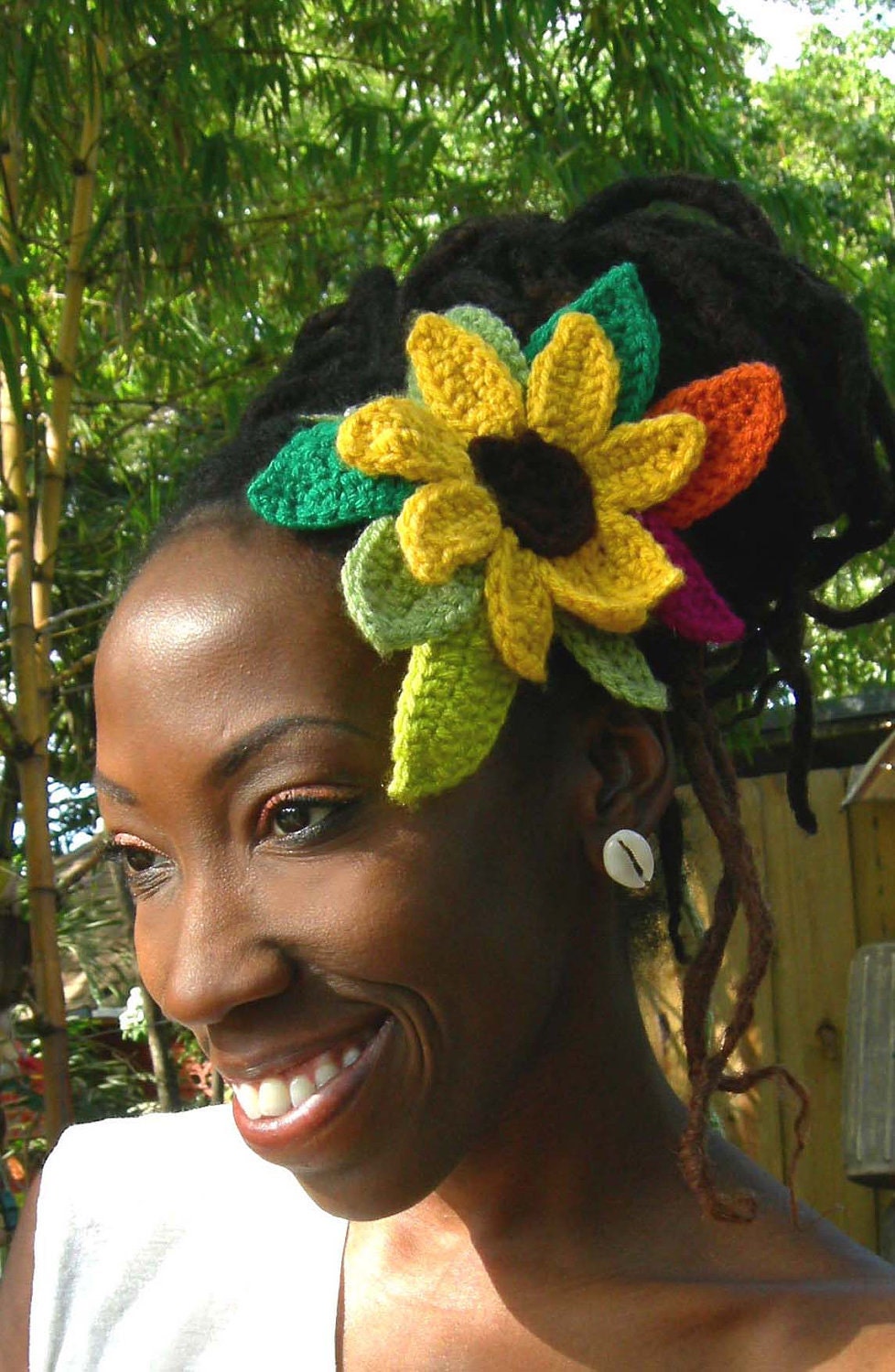 Tropical Sunflower Headband