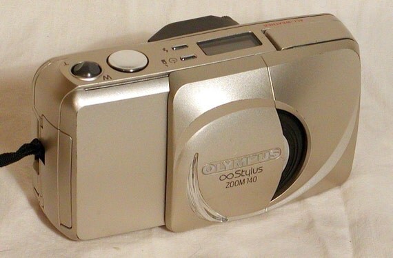 Olympus Stylus Zoom 140 DLX 35mm Camera by VintageViewfinders