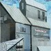 Donald Food Co-op, Torn Paper Collage by Susan Schenk