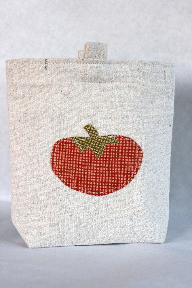 Reusable Sandwich Bag, Tomato