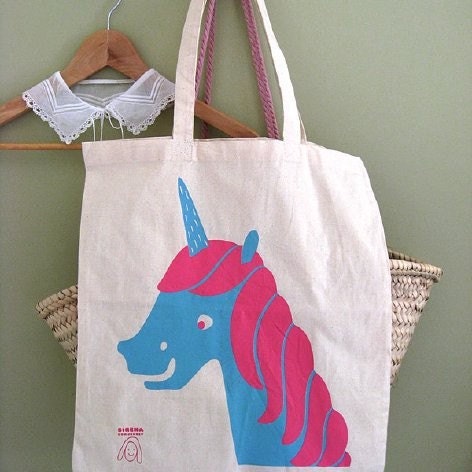 Unicorn tote bag